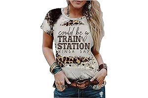 Could Be A Train Station Kinda Day Women's Yellowstone T-Shirt