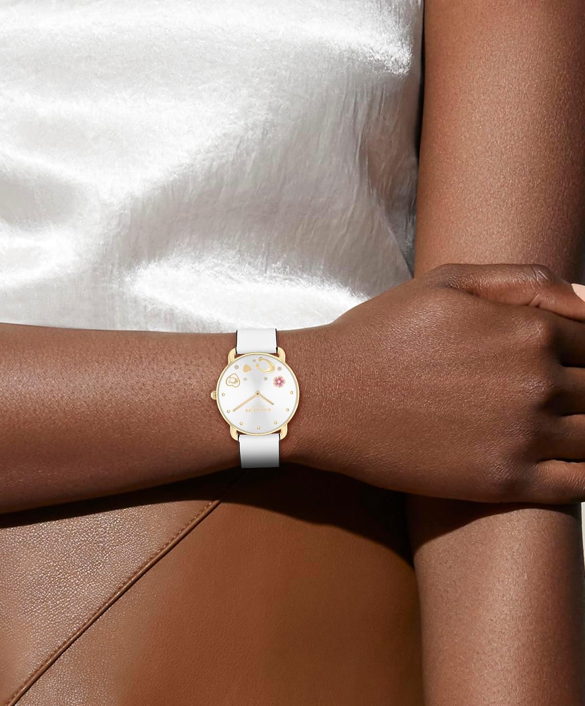 COACH Elliot Women's Watch | Sleek Design with Scattered Charms | Timeless Style for Every Occasion | Gift for Her | Water-Resistant | 36 mm - Image 5