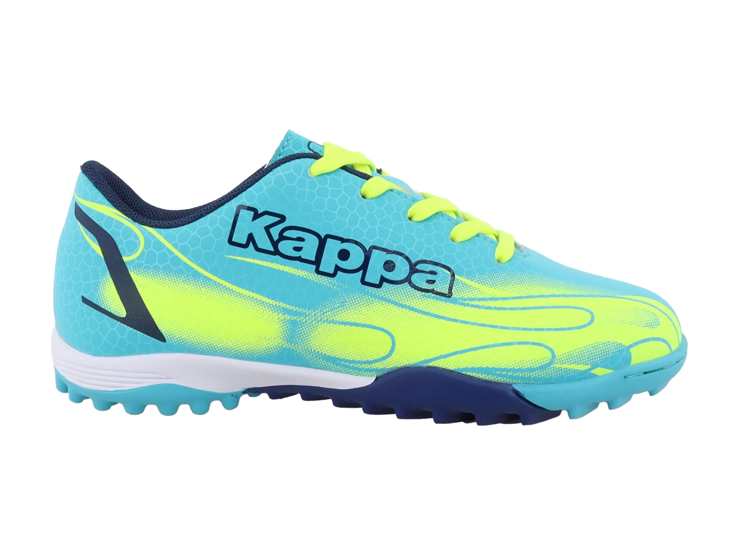 Supremo - Kappa Boy's 95k0623002 Sneaker, Turquoise Lime, 2.5 UK
