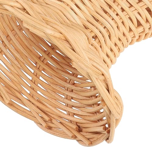 Miniatura 9 de Soporte de sombrero tejido Soporte de ratán Hat Display Rack Wheels para gorras de béisbol