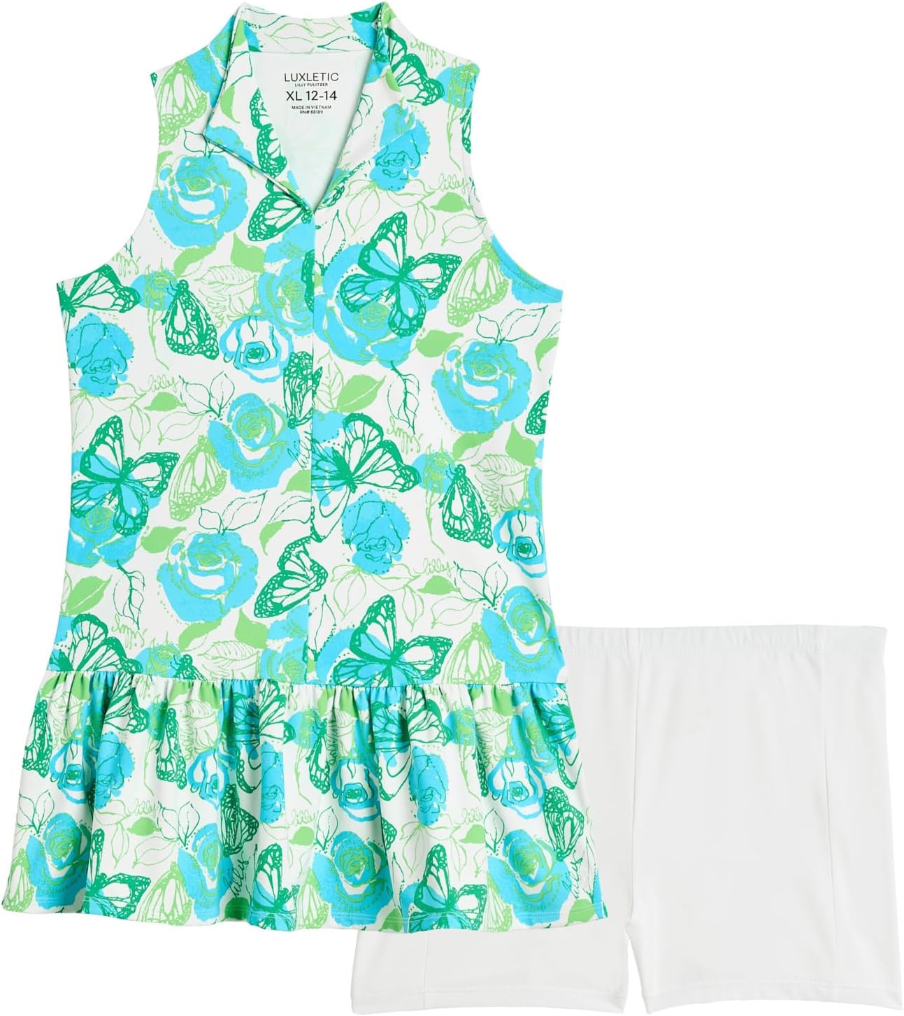 Lilly Pulitzer Girls' Mini Federica Dress UPF 5 (Toddler/Little Kid/Big Kid)