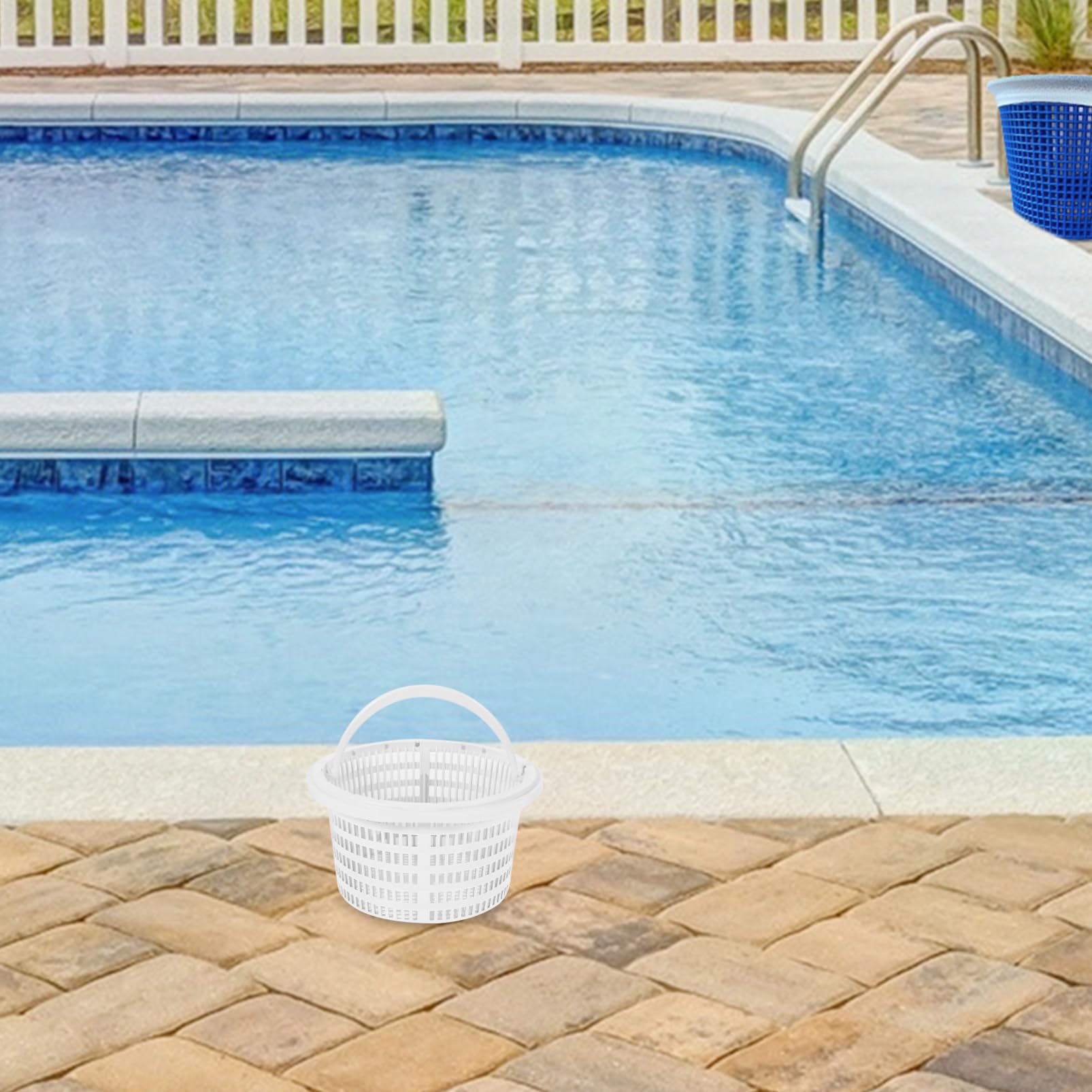 Toddmomy 4 Piezas Accesorios para Piscina cestas para Skimmer de Piscina Balde Limpiar Piscina filtros de Piscina Suministro de Filtro Cesta colador de Piscina el plastico