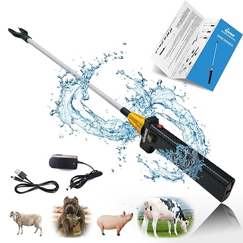 Producto de ganado recargable, resistente al agua, con fuerte iluminación, animal para cerdos de granja, cabras, vacas, animales grandes con bloqueo