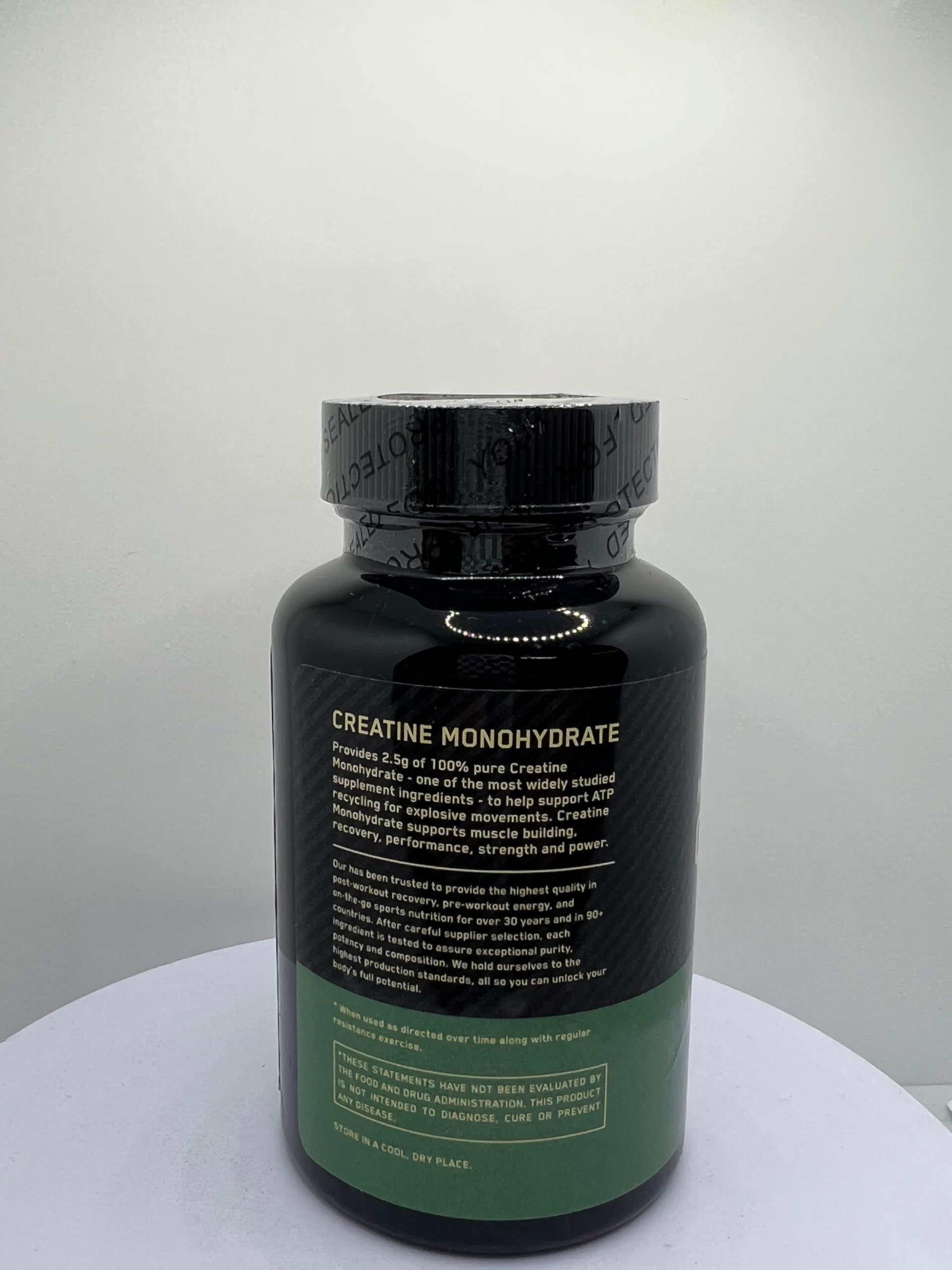 Micronized Creatine Monohydrate Capsules, 2.5g, 60 Count, for Muscle Building Support — Amazon image 3