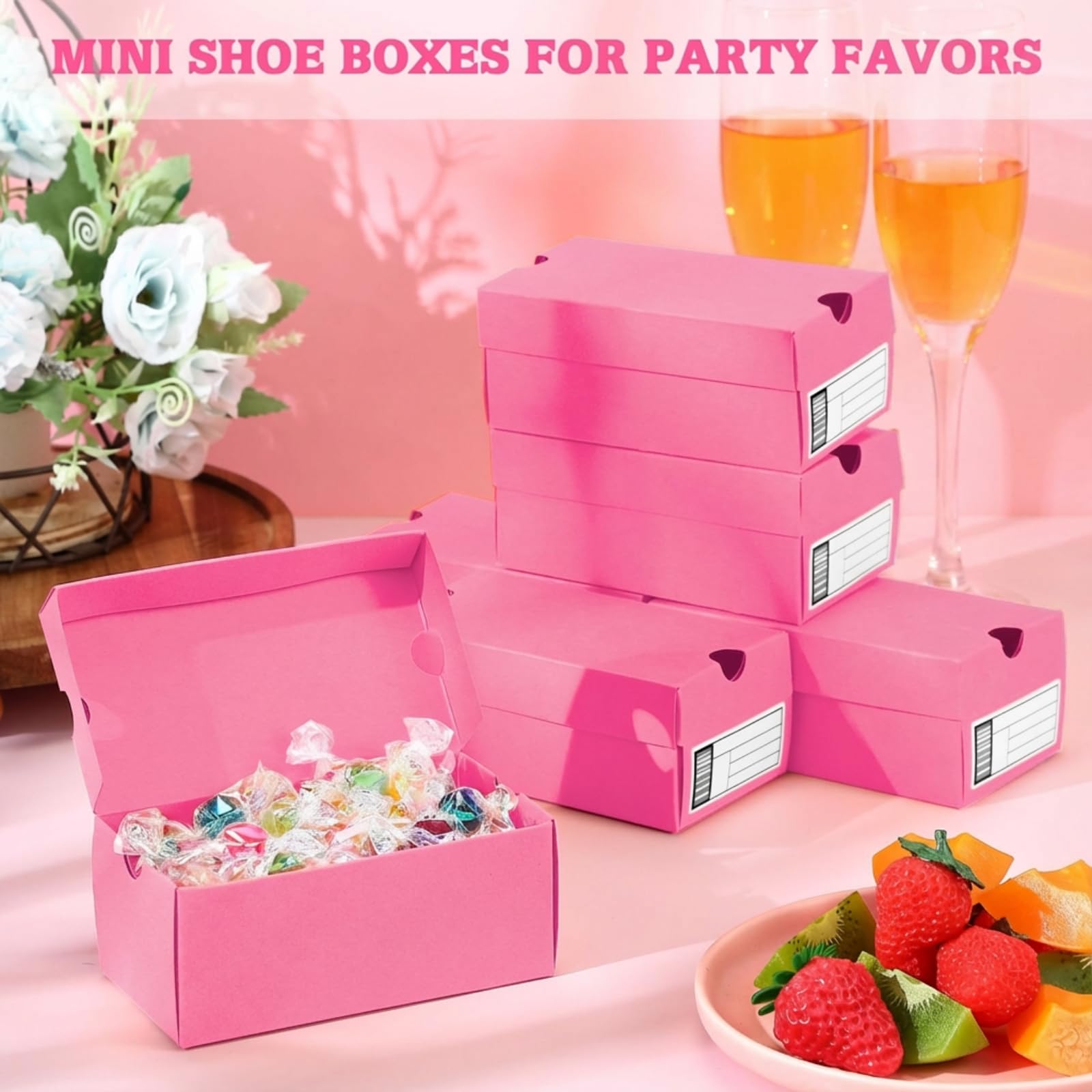 Amazon.com: Fullhawl 12 Sets Mini Shoe Gifts Boxes for Party  display picture 1