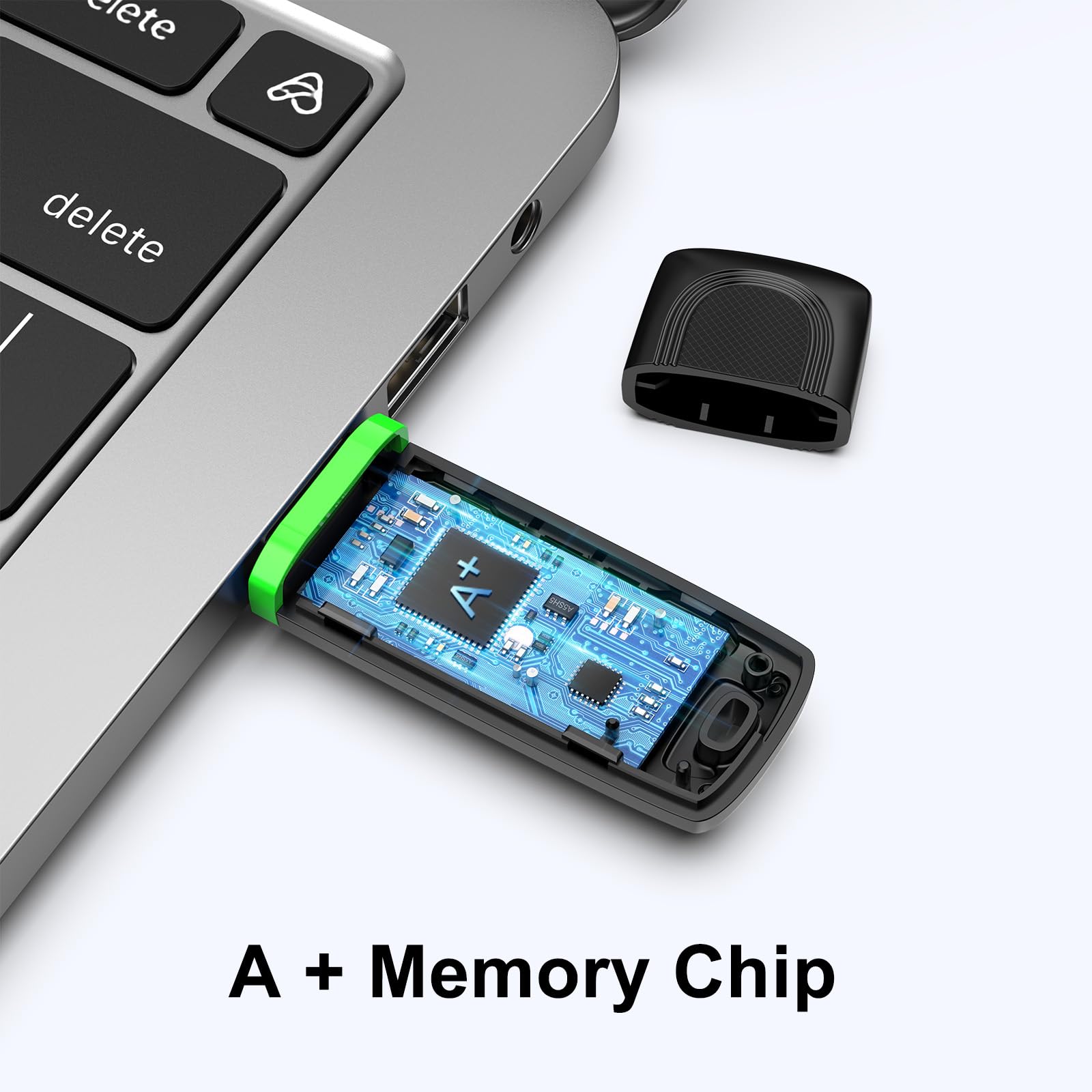 10 Pezzi Chiavetta USB 16GB KEXIN Chiavette USB 16 GB Pennetta USB Pen Drive Memoria Flash Unità con Cap