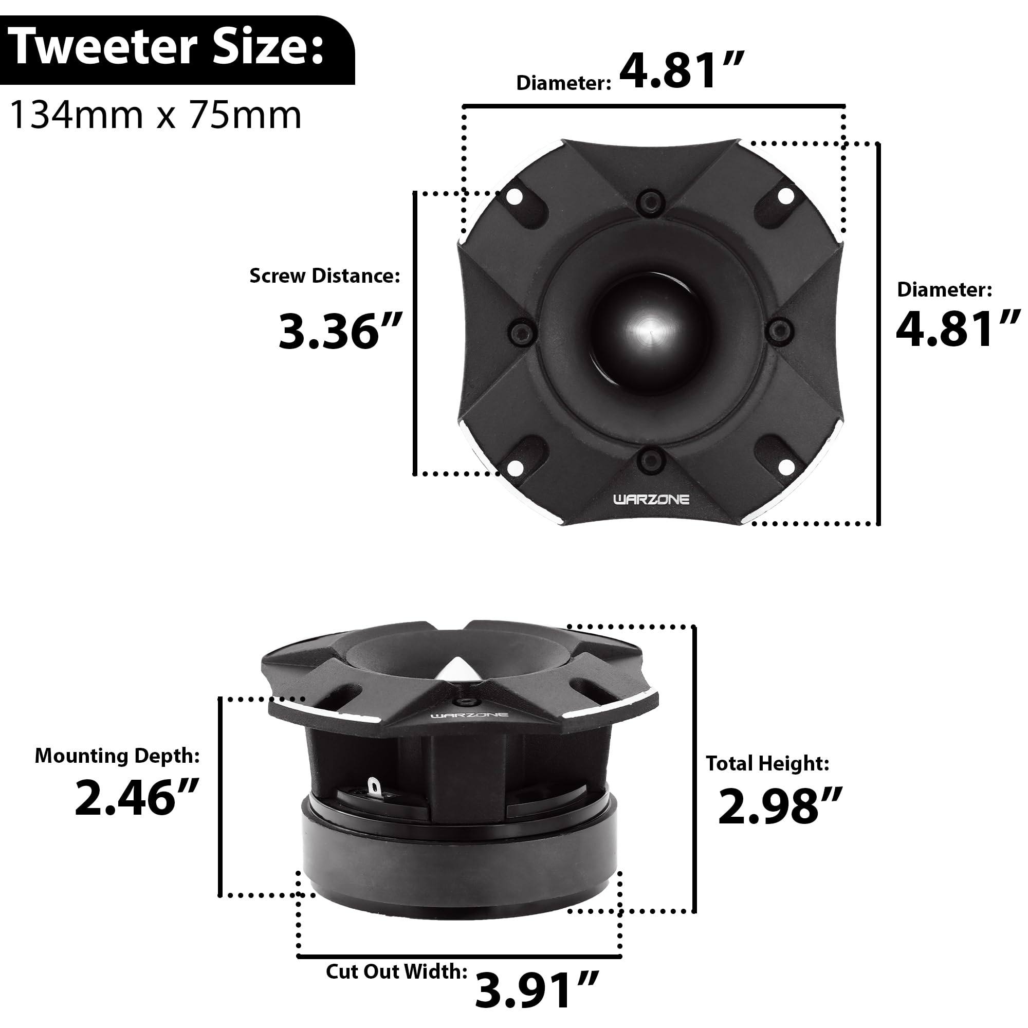 その他 taco4 CP24P-GREEN | 1.5'' 400W MAX. | 4~8Ω – Comando Audio Inc.