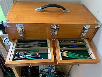 8個×ヴィンテージ　スチール製ボックス WINDSOR DESIGN Machinist Eight (8) Drawer Hardwood Toolbox