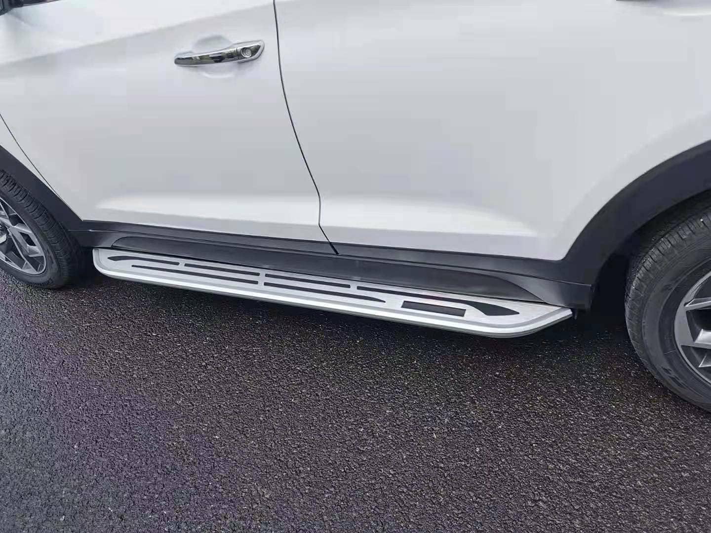 2Pcs Aluminum Running Boards Fixed Nerf Bars Side Steps with Brackets Fit for Acura MDX 2022 2023 2024 2025 (25)