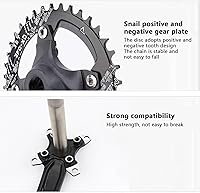 Vista 5 de Bielas para Bicicleta de Montaña Biela Integrada Hueca Modificada de Disco Único 32T 34 36T