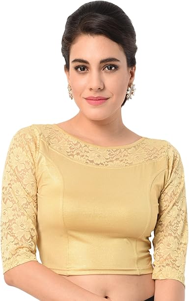 golden blouse top