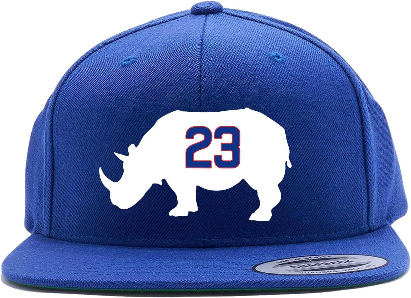 Snapback Blue Chicago Ryne Sandberg Ryno Logo Hat