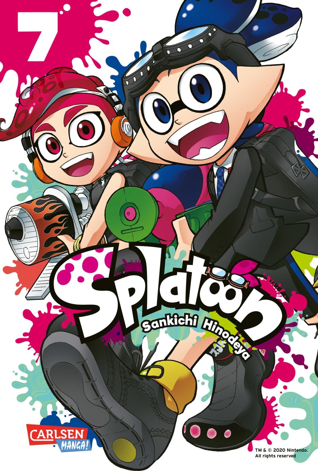 Splatoon 7: Das Nintendo-Game als Manga! Ideal für Kinder und Gamer!