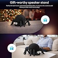 Vista 5 de Cute Spider Stand for Echo Dot 4th & 5th Gen, 3D Printed Big-Eye Spider Holder for Echo Dot, Decorative Desktop Speaker Stand