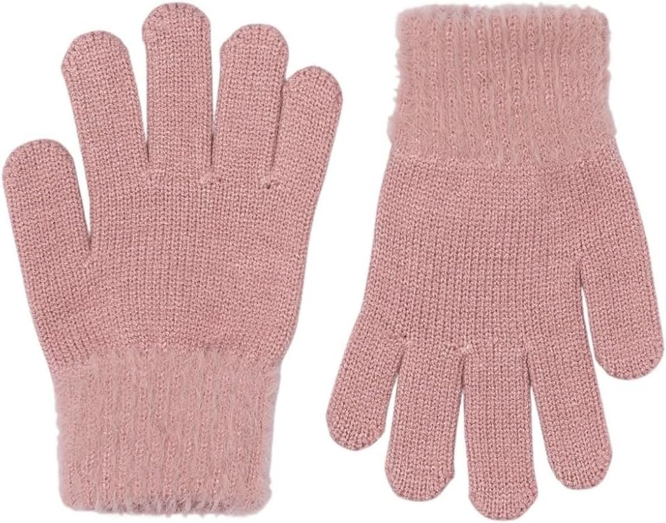Mayoral tricot fur gloves for Girls Makeup