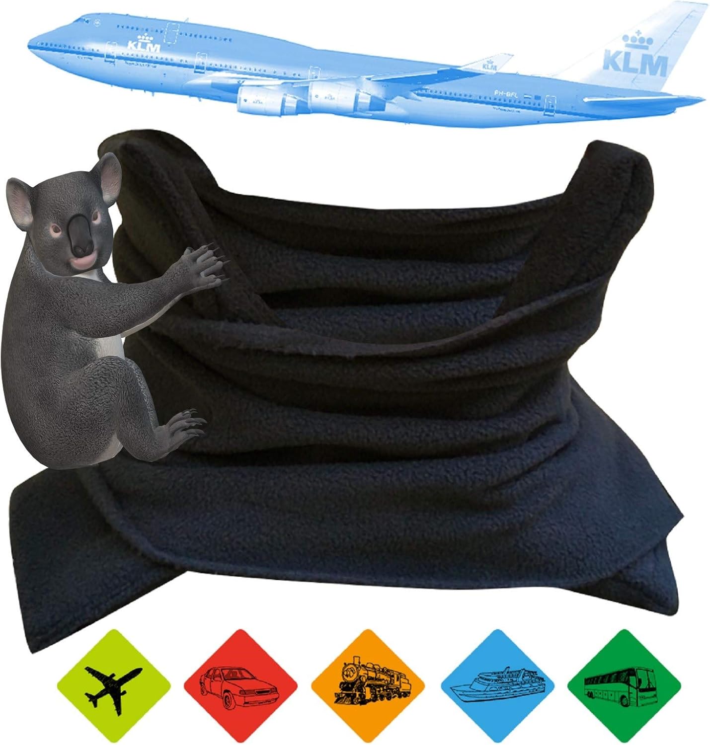 comodo cuscino per aereo