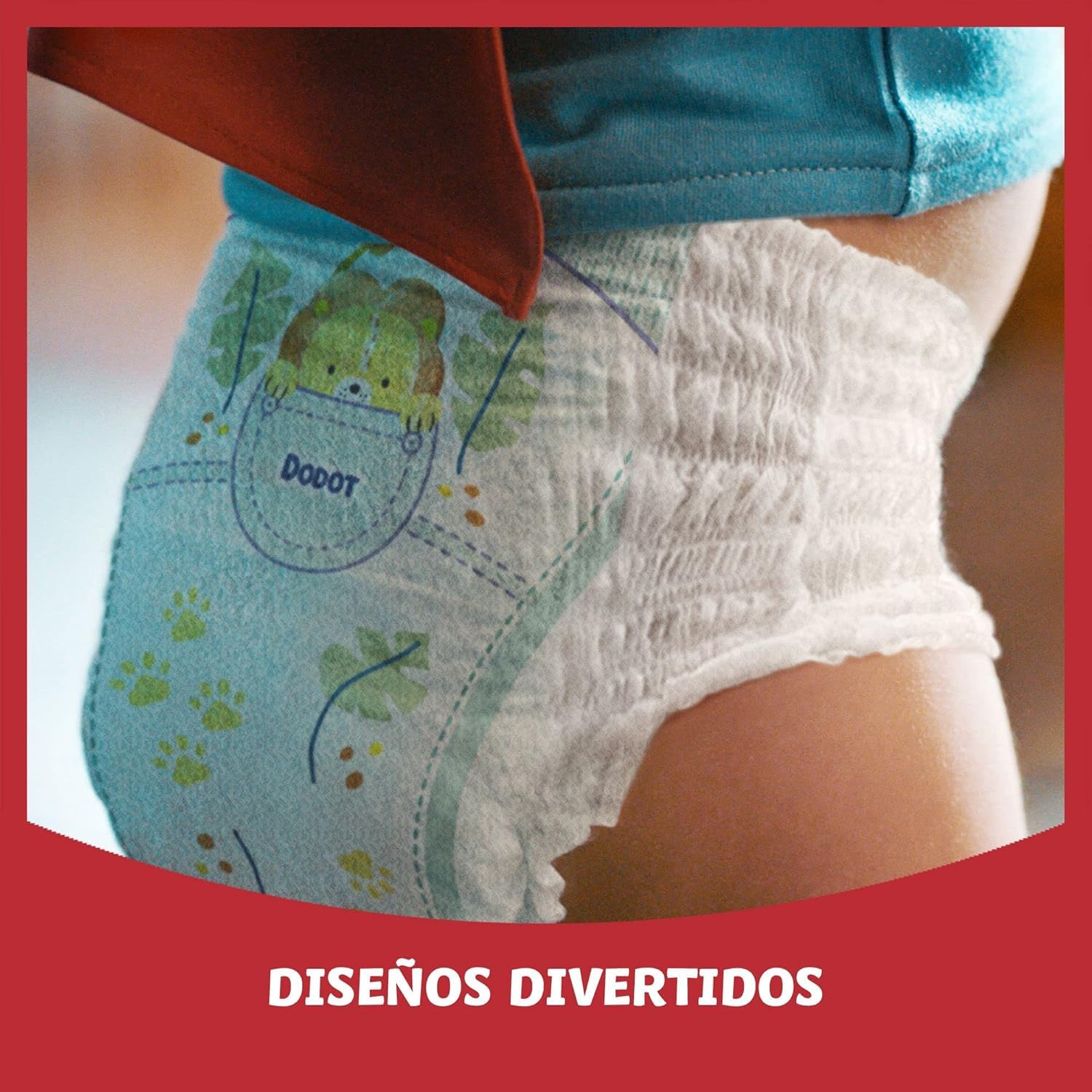 Dodot Pants Activity Talla 4 (9-15 kg) Pack Ahorro 86 Pañales (2 Cajas de 43) | Barrera Stop Fugas | Pañal Braguita para Bebés Activo