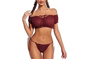 Ravishing Ruffle Lingerie: Captivating Chemise and Panty Set for New York Nights