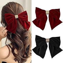 Hair Ornament, Hair Accessory, 2 Pieces, Hairpin, Wedding Ceremony, Bowknot Hair Clip, Girls, Children, Brides, Coming-of-age Ceremonies, Romantic, French Style, Flower, Hair Band, Party,