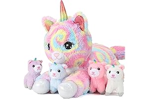 22Inch Sparkle Kitty Stuffed Animal Cat Family Plush