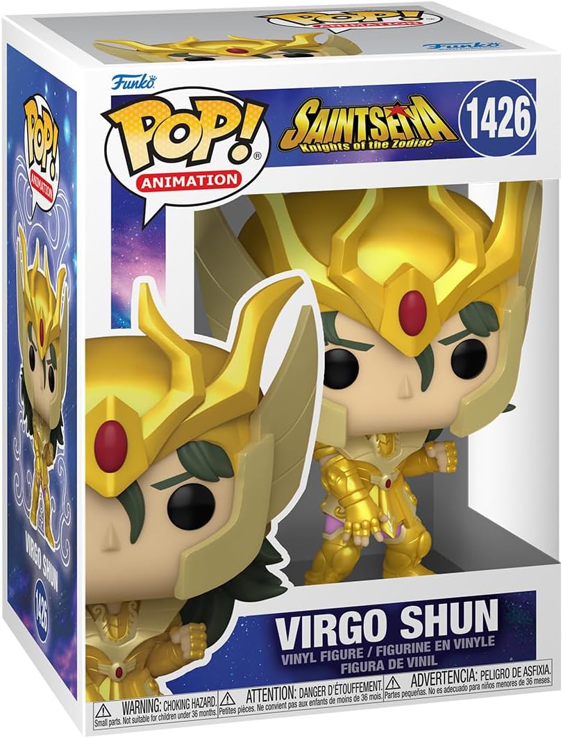 Funko POP! Animation: Saint Seiya - Gold Virgo Andromeda Shun - Collectable Vinyl Figure - Gift Idea - Official Merchandise - for Kids & Adults - Anime Fans - Model Figure for Collectors and Display