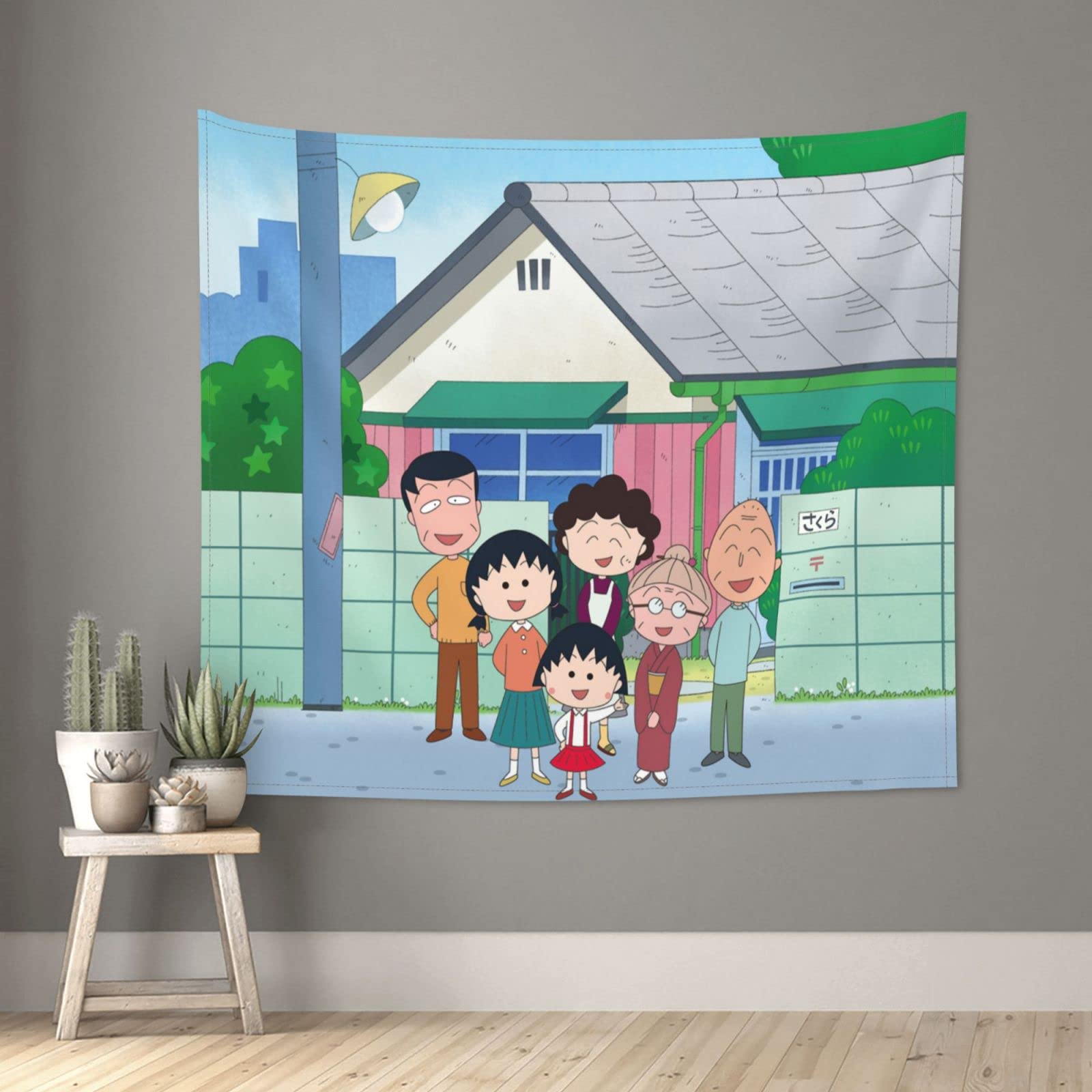 レア 当時物 ちびまる子ちゃん タペトリー 布 壁飾り ポスター インテリア レア 当時物 ちびまる子ちゃん タペトリー 布 壁飾り ポスター