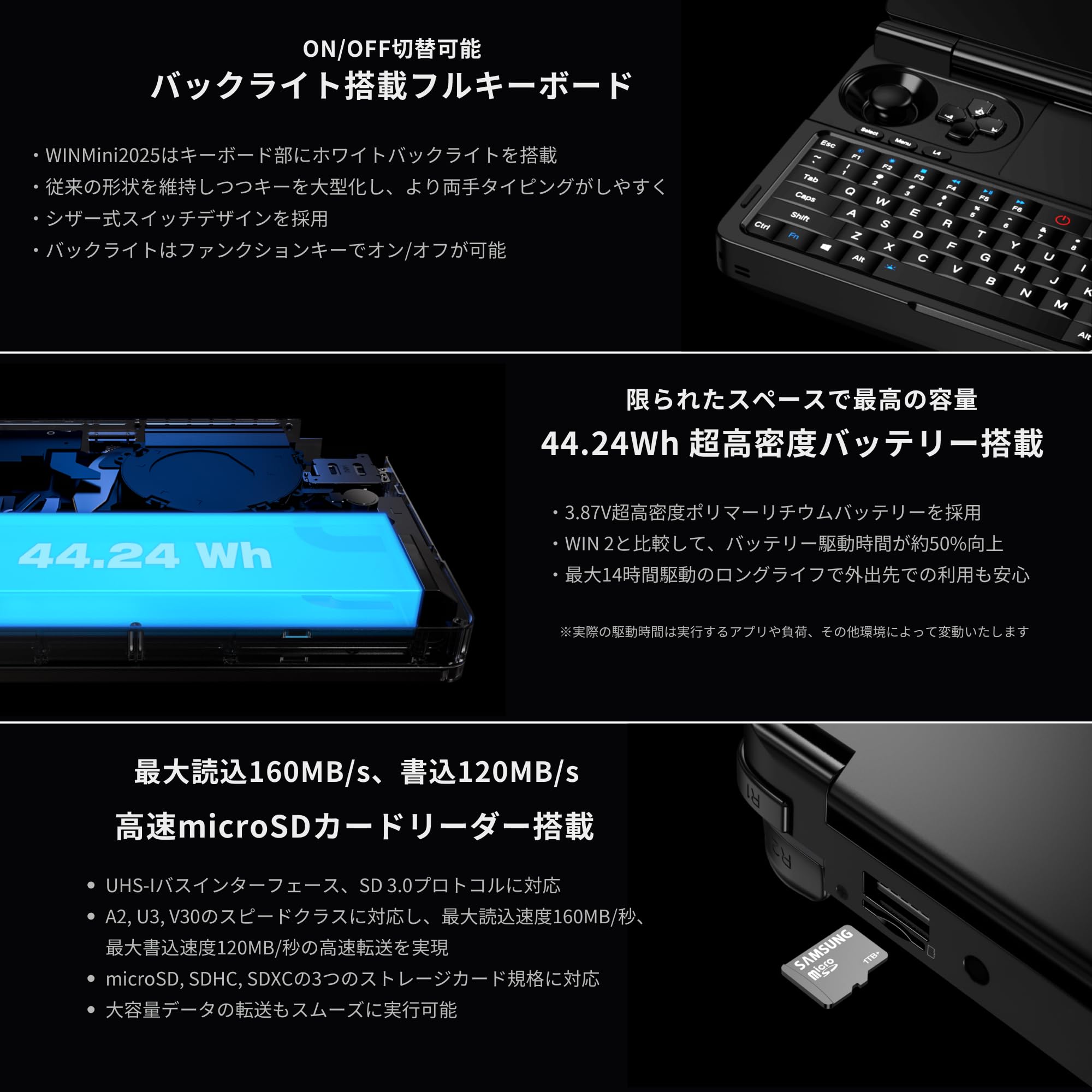 Amazon.co.jp: [セット品]GPD WIN Mini 2025 バージョン 日本限定