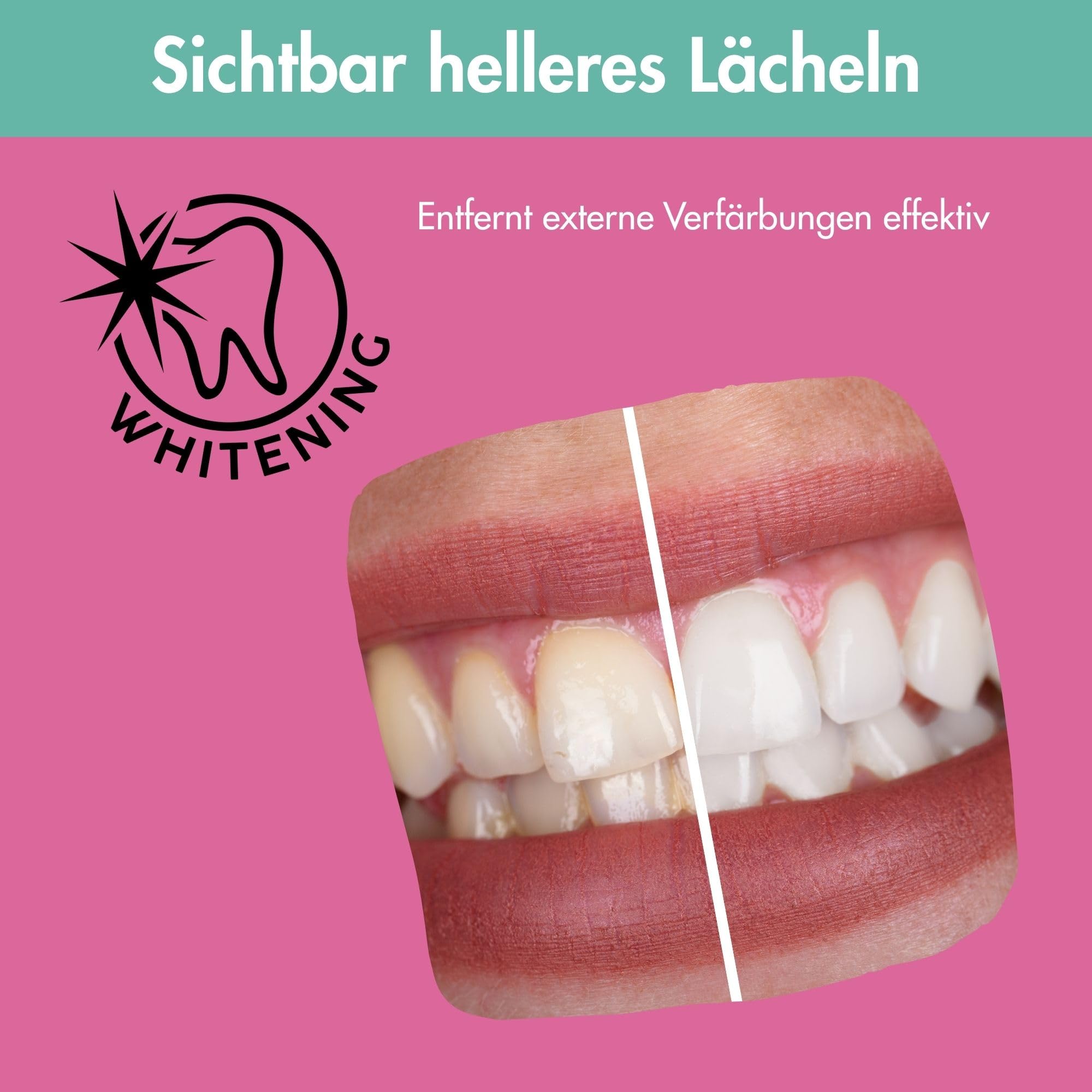 Dr. Bauer's Smile of Love Pasta para pulir dientes sabor fruta 20 x 2 g