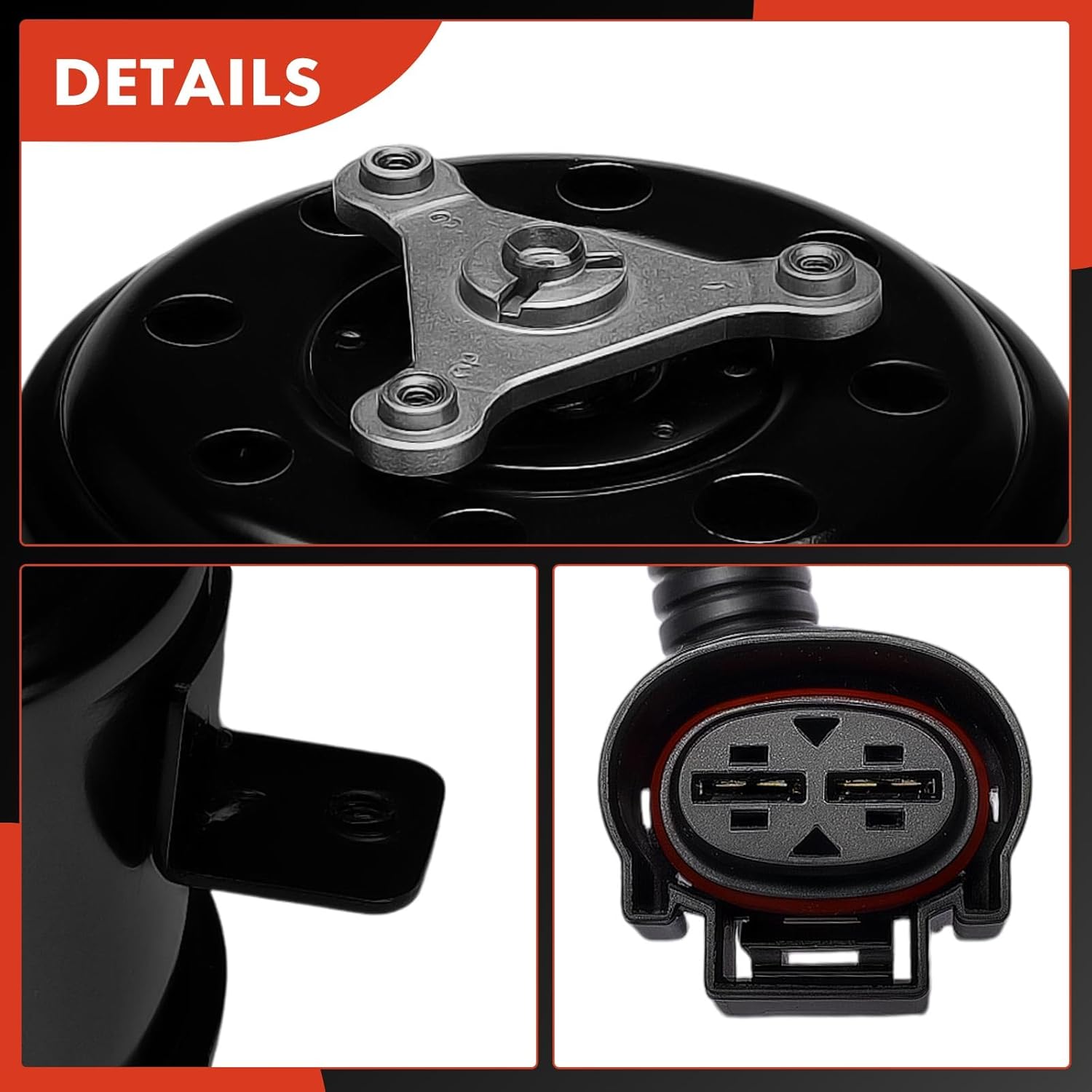 A-Premium Radiator Fan Motor Compatible with Kia Optima 2016 2017 2018 2019 2020