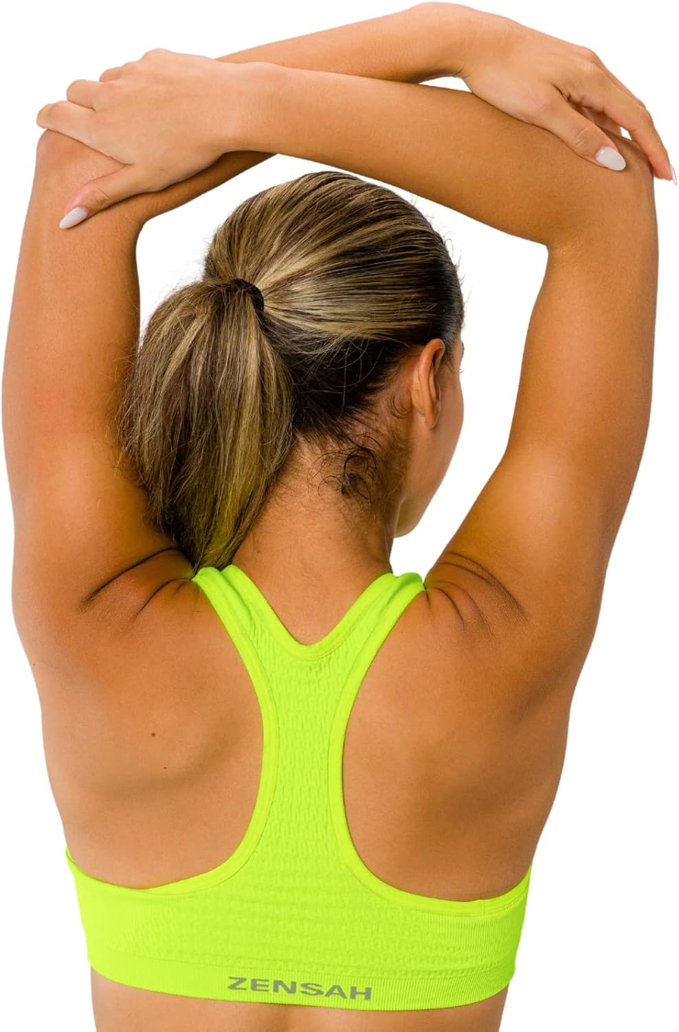 Zensah Seamless Sports Bra - Best Sports Bra for Running, Made in USA. Female Runners and Athletes - Image 2