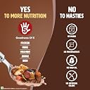 Saffola Muesli Choco Crunch with Flavour Pops, 400 gm/450 gm | 15 in 1 Fruit and Nuts, Seeds, Millet & more | Cereals for breakfast with wholegrain, protein, fibre gallery image