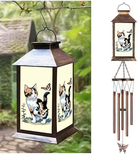 Vista 61 de JOBOSI Red Cap Green Colibrí Carillones de viento Regalos para mamá Carillones de viento Solares Colibríes Campanas de viento Brillantes Decoración