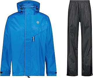 AGU Essential Passat Unisex Rain Suit for Cycling Men & Women, Waterproof & Reflective, 100% Recycled Polyester