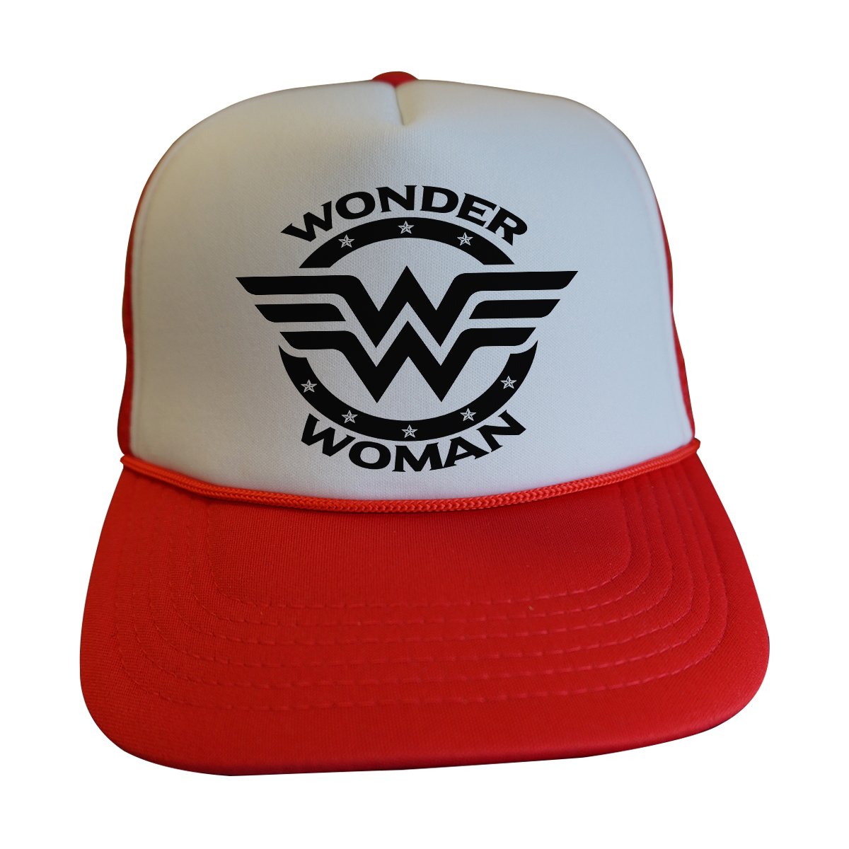 Little Royaltee ShirtsCute Girl Power Trucker Hats Wonder Woman - Royaltee Shirts Hat Collection