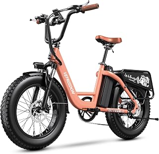 Electric Bike for Adults,1500W Motor Peak 48V 20AH Removable Battery,30MPH Ebike, 20" x 4.0 Fat Tire Electric Bike Commuter Beach Snow Bicycle,7-Speed,Dual Shock Absorber