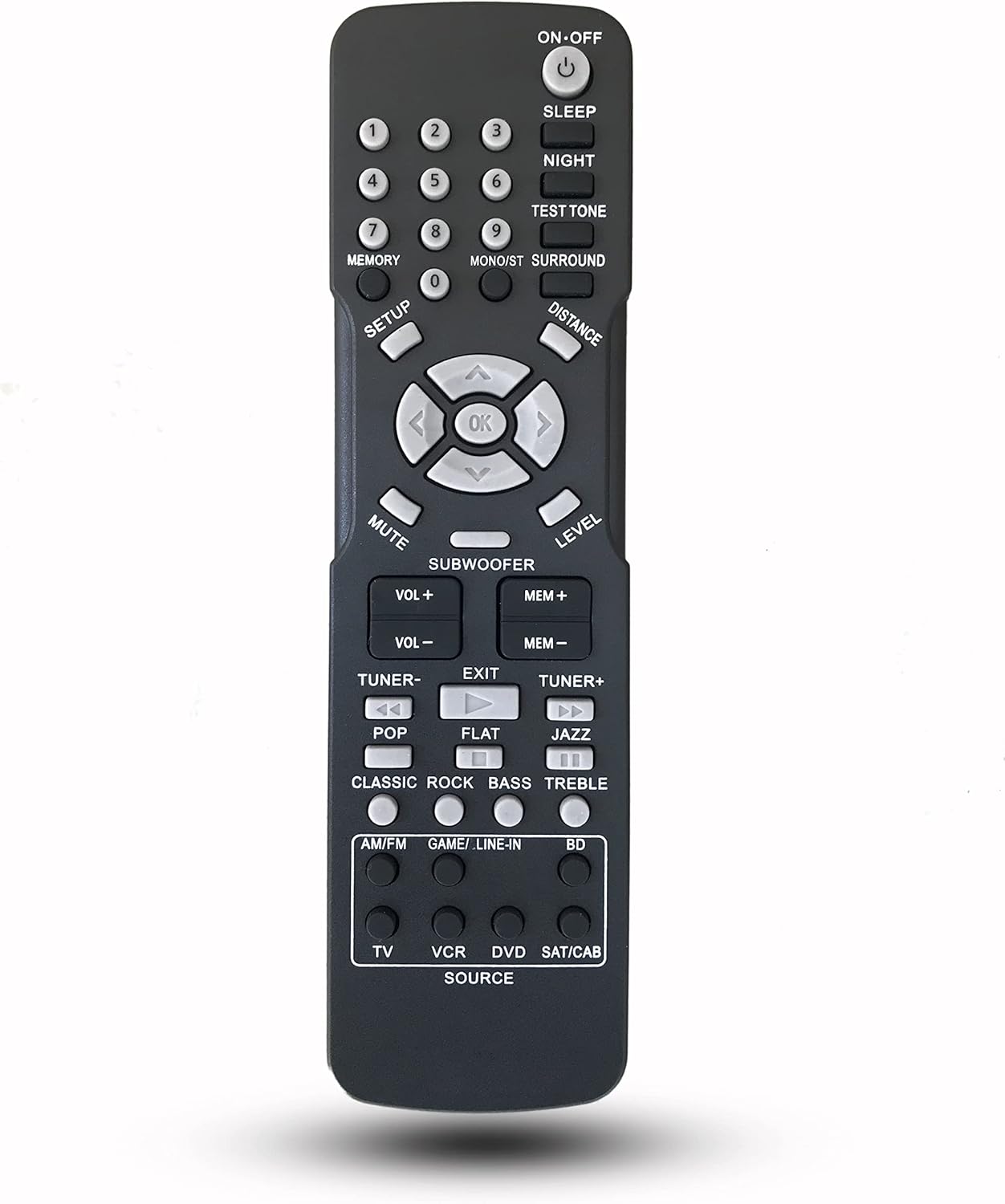 Replacement Remote Control for RCA RCR192AB1 RCR192AB2 RT2760 RT2770 ...