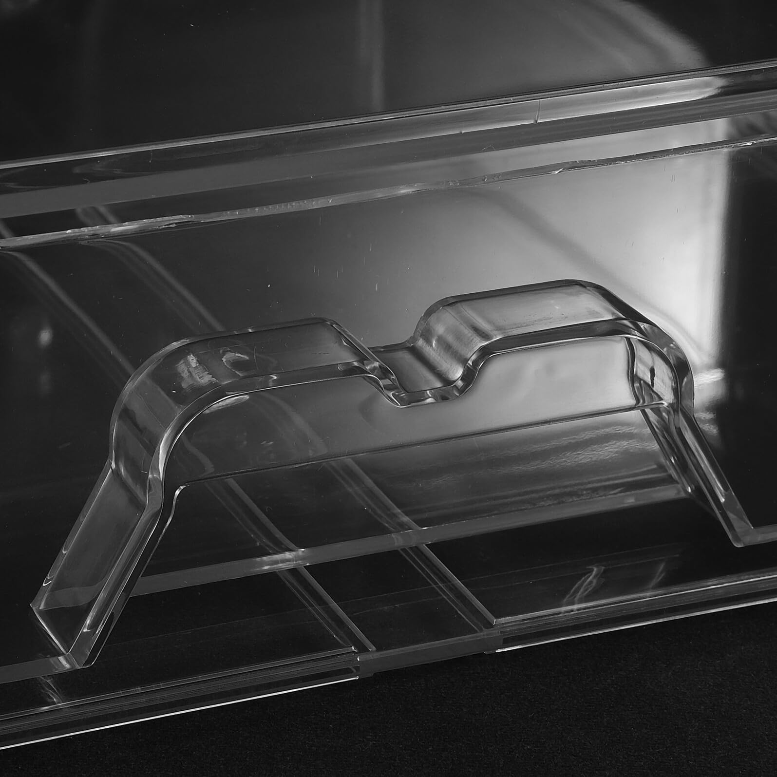 TOYANDONA 2 Piezas Cajones Apilables de Acrílico Transparente para Almacenamiento de Maquillaje y Suministros de Oficina Visibilidad Clara y Diseño Elegante para Organización en Baño o