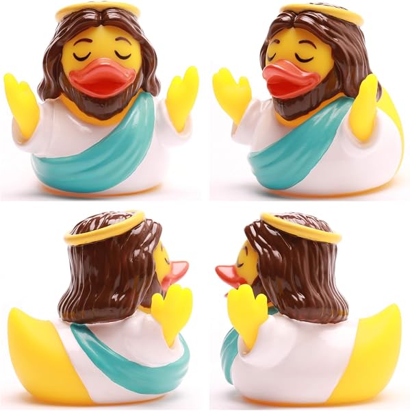 Duckshop I papera da bagno Jesus I cigolii, L 8,5 cm, regalo per ospiti I Presente per collezionisti - 3