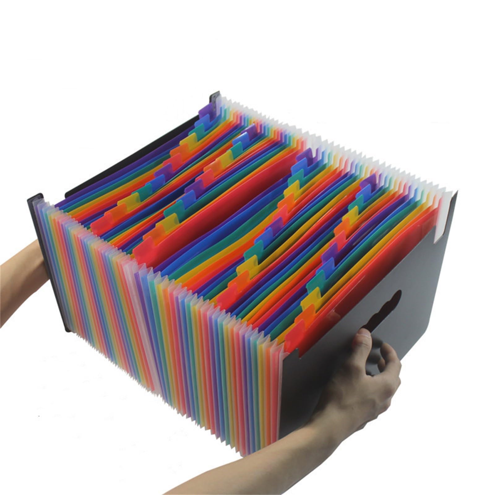 Carpeta de Archivos Expandible A4 Carpeta de paquete papel prueba for estudiantes múltiples capas con clip órgano 48 para la Escuela