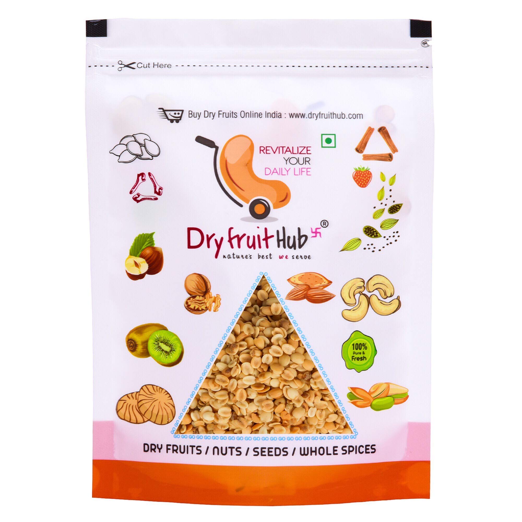 Dry Fruit Hub Dhaniya Dal Roasted | Dhana Dal Mukhwas 1Kg, Roasted Split Coriander Seeds (B09FF66YMB) Amazon Price History, Amazon Price Tracker