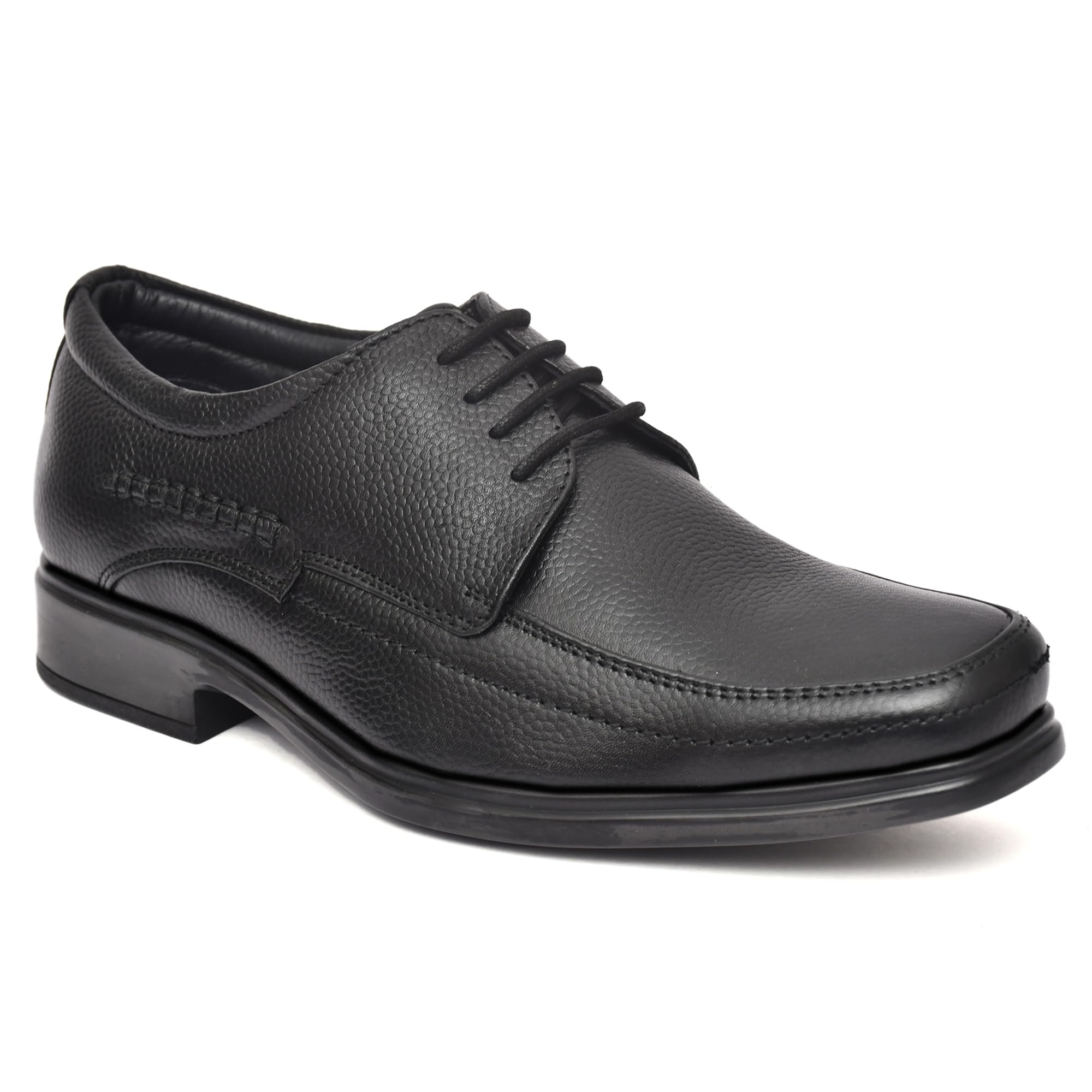 barbato Men's Genuine Leather (NDM Leather) Handmade Derby Lace-Up Formal Shoes-picture-12