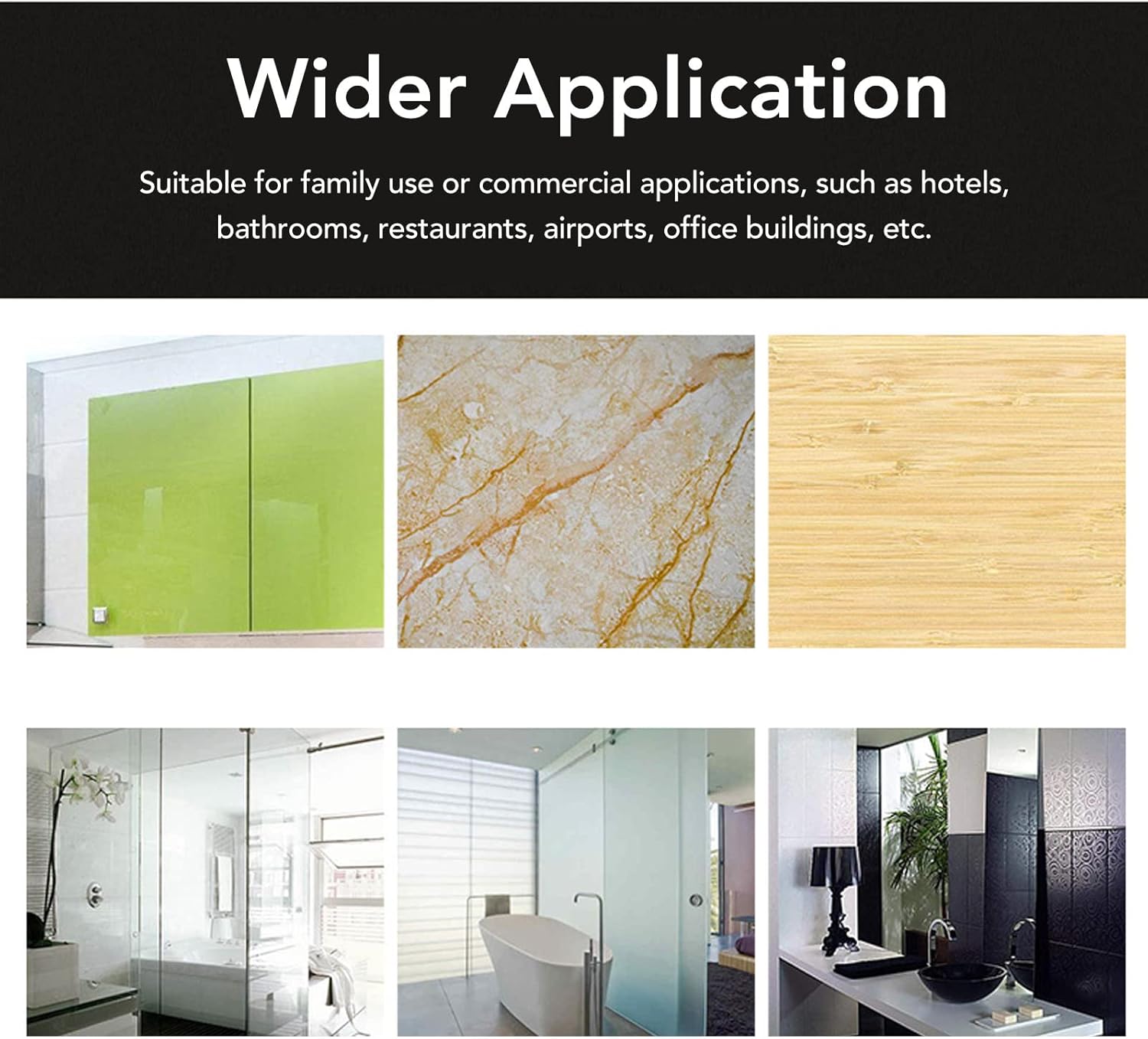 Single Roll Toilet Tissue Dispenser, Wall Mount Commercial Jumbo Toilet Paper Dispenser Bath Tissue Dispenser for Hotel Bar - Black