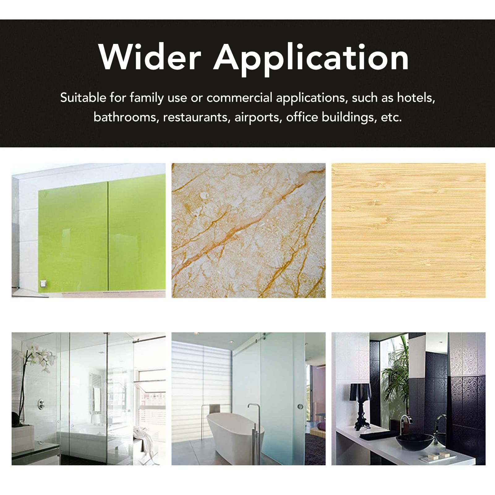 Toilettenpapierspender mit Einzelner Rolle, ABS-Material, Transparent, Jumbo, Modern, für Badezimmer, Hotel, Fitnessstudio