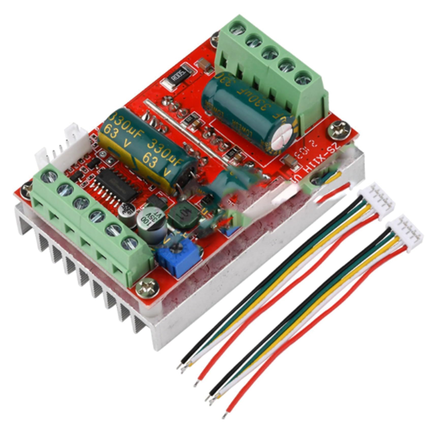3X DC 6-60V 400W BLDC trifase DC Brushless Motor Controller PWM Hall Motor Control Driver Board 12V 48V