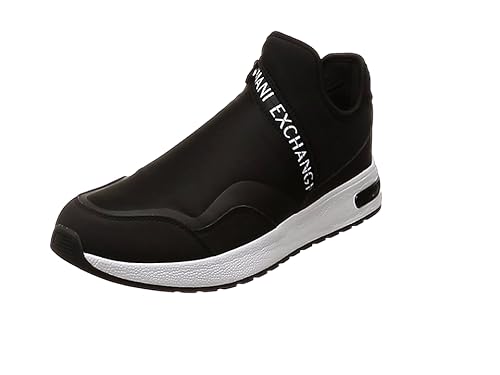Amazon A Xアルマーニ エクスチェンジ スニーカー Xuz017 Xv192 メンズ ブラック 26 5 27 0 Cm A X Armani Exchange A Xアルマーニ エクスチェンジ スニーカー