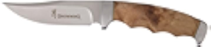 Browning Fixed Blade with Burlwood Handle, 9.5 in. BR537