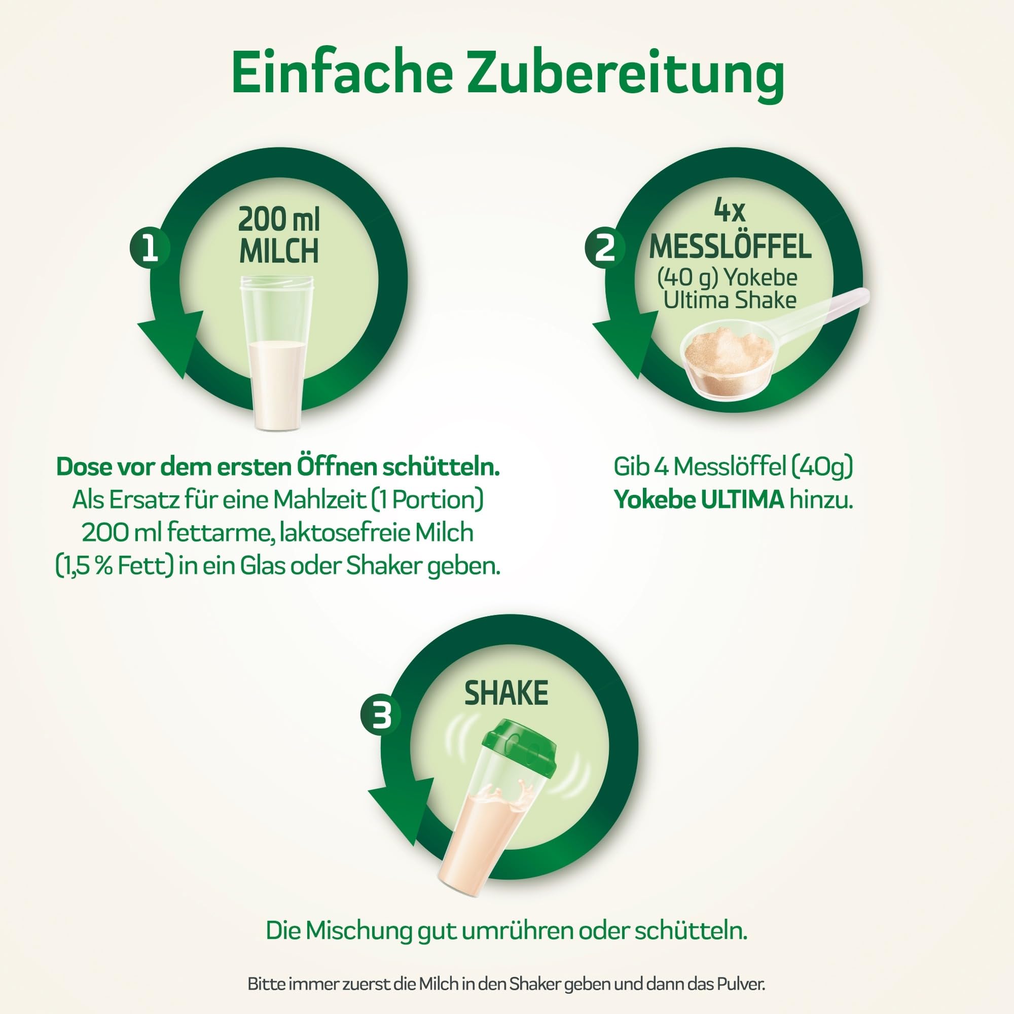 YOKEBE Ultima – Diätshake zur Unterstützung des Fettstoffwechsels (2) & der Gewichtsabnahme – glutenfrei, laktosefrei, vegan – Vanille-Zitronen-Geschmack & Guarana – mit hohem Proteingehalt – 400 g