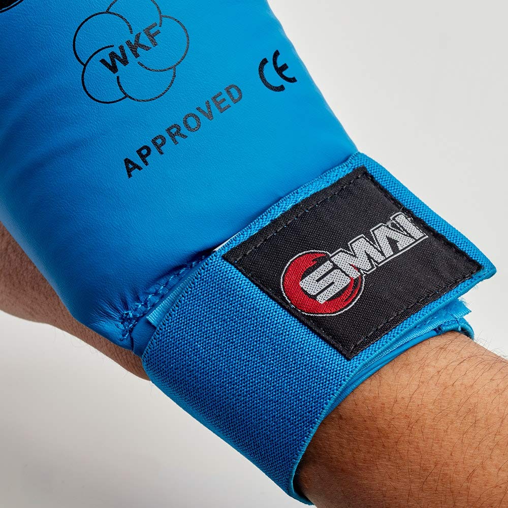 SMAI Wkf Approved, Guanti Senza Pollice Unisex Adulto
