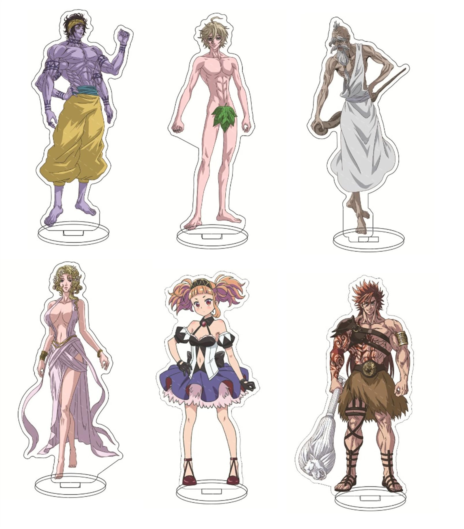 Amazon.com: ISaikoy Set of 6 Anime Record of Ragnarok Acrylic
