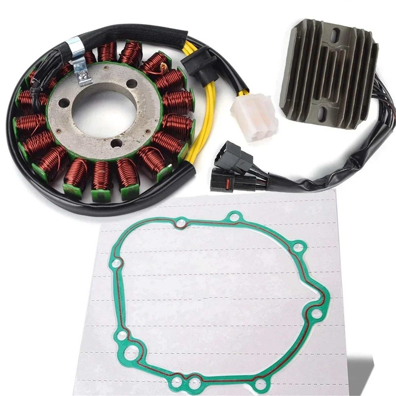 Stator et régulateur de tension avec joint pour Suzuki GSXR 600 et 750 de 2006 à 2008 - 7